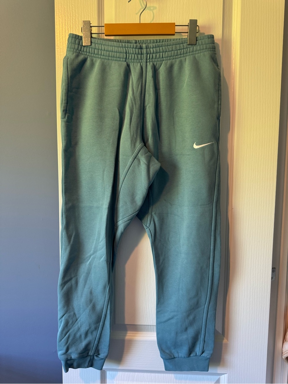 Nike Men’s Jogger Sweatpants with White Swoosh